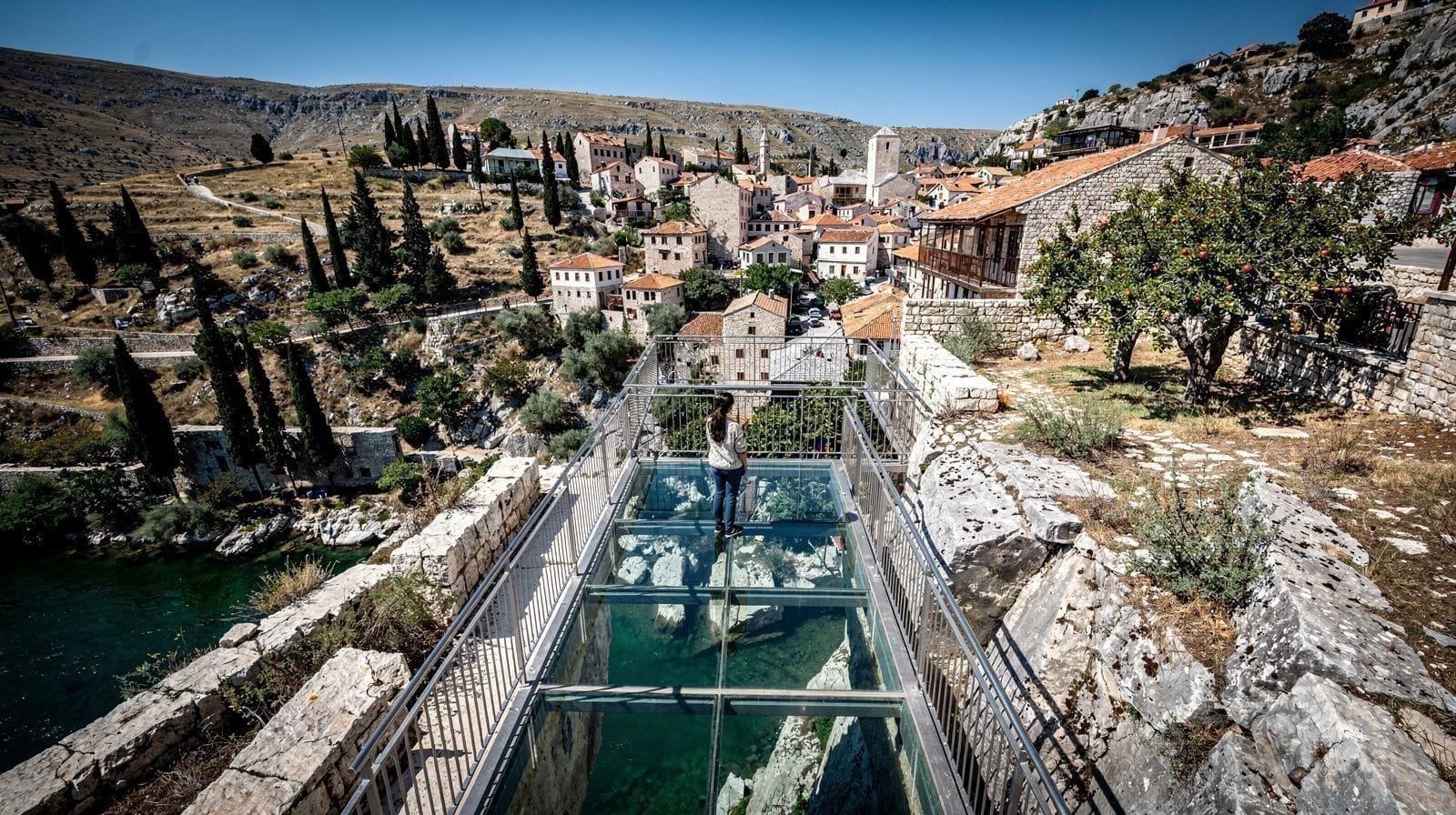 Fortica Glass Skywalk: A Cliff-Top View Over Mostar