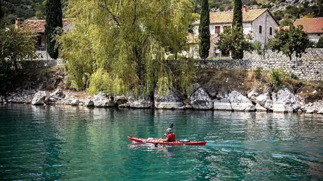 Kayaking the Neretva and Buna Rivers Near Mostar