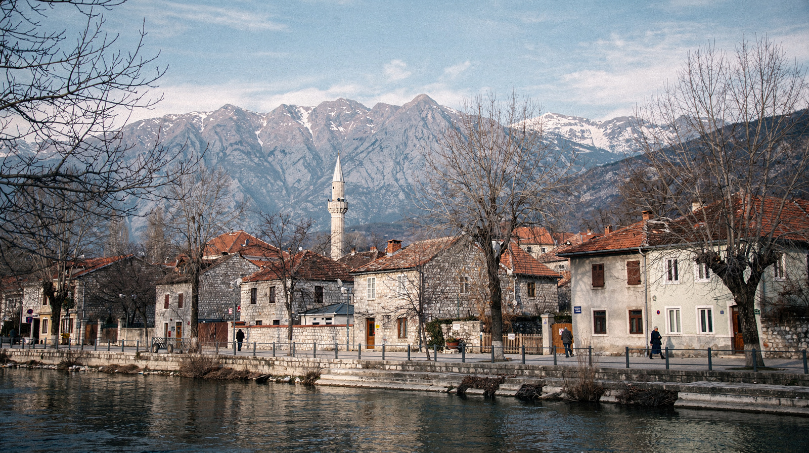 Mostar in Winter: Mild Valley, Snowy Mountains